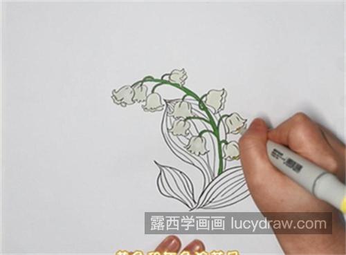 好看又漂亮铃兰花的简笔画画法 简单又漂亮铃兰花的简笔画教学