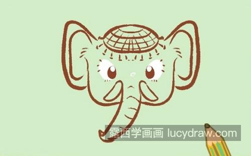 漂亮可爱大象简笔画图片大全 简单又可爱大象简笔画画法