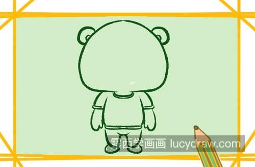 彩色可爱熊猫的简笔画教学 简单又好看熊猫的简笔画图片大全