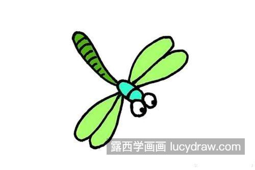 又简单又漂亮蜻蜓的简笔画怎么画 最好看蜻蜓的简笔画画法