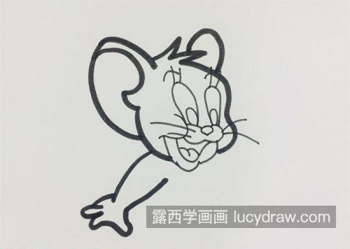 简单又漂亮杰瑞的简笔画教程 好看简单杰瑞的简笔画怎么画