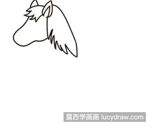 最简单的小马的简笔画怎么画 简单又可爱小马简笔画画法