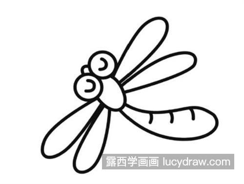 彩色的好看蜻蜓简笔画怎么画 超好看的蜻蜓简笔画绘制教程