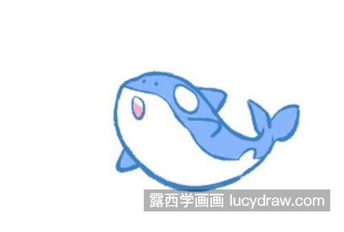 简单的鲸鱼简笔画怎么画 好看的鲸鱼绘制教程