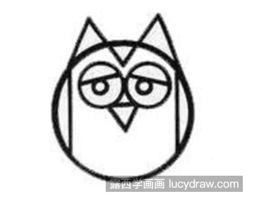 优质的猫头鹰怎么画简单 猫头鹰简笔画怎么画简单