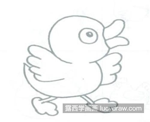 可爱的小鸭子简笔画绘制教程 简单的小鸭子怎么画简单